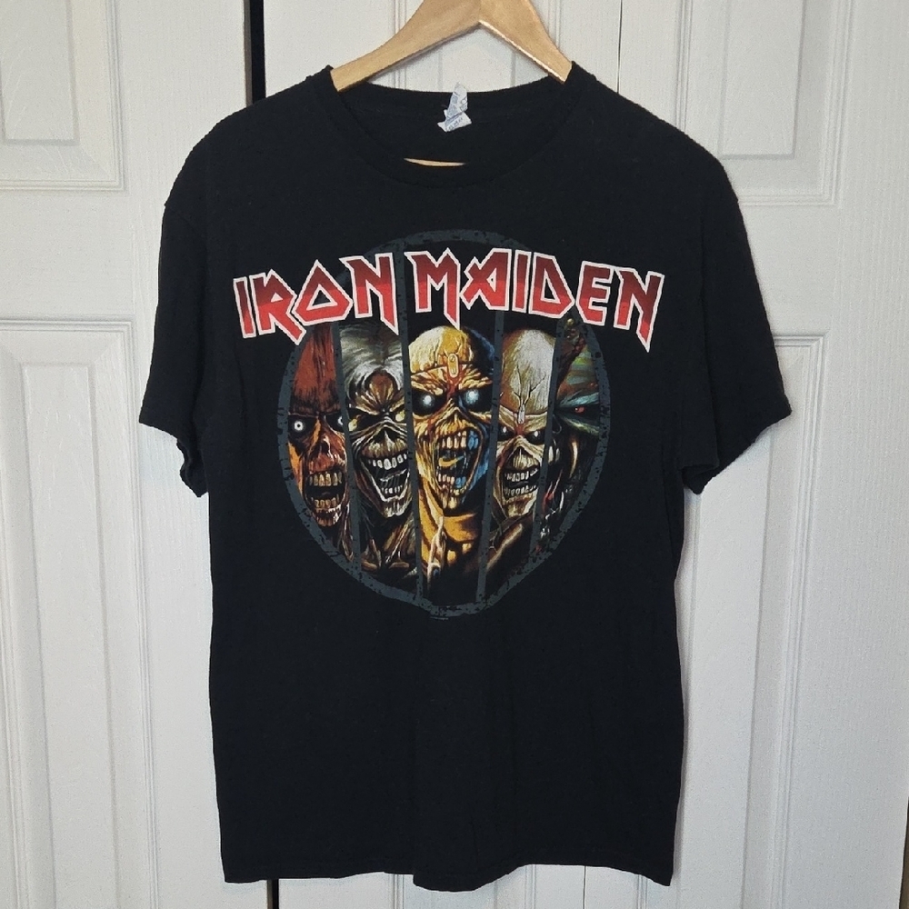 Black Iron Maiden Graphic T-Shirt